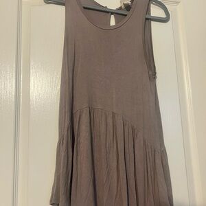 Mossimo Supply Co. Brown Tank Top